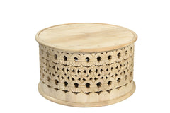 'Jhansi' Indian Coffee Table, Natural