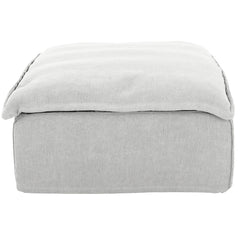 'Lavanya' Ottoman, White