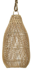 Timoci, Open Weave Rattan Pendant, Natural