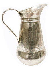 Brass Wine Decanter With Antique Silver Finish